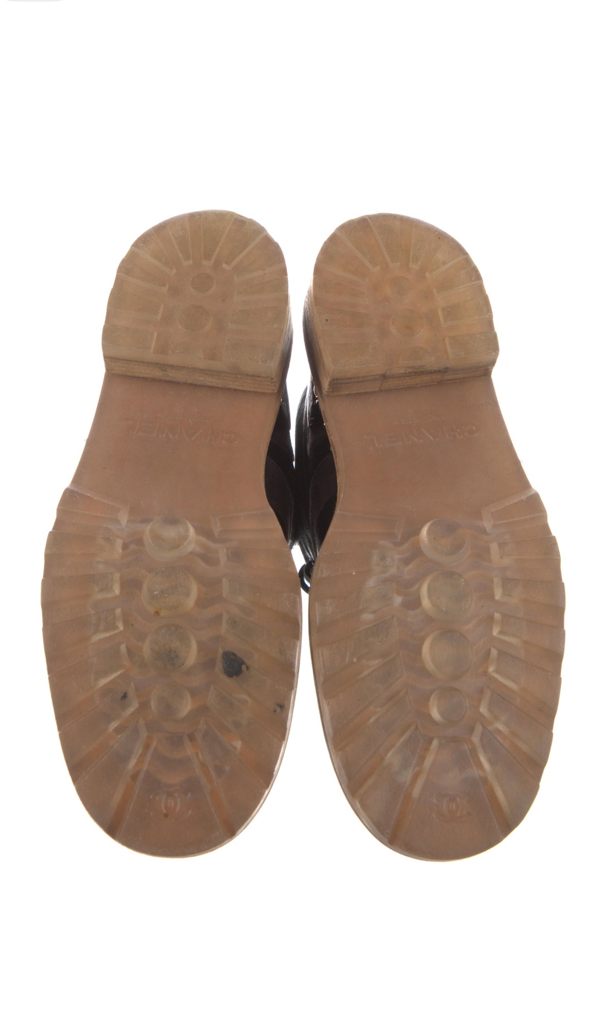 Chanel Chained Combat Boots Size 39